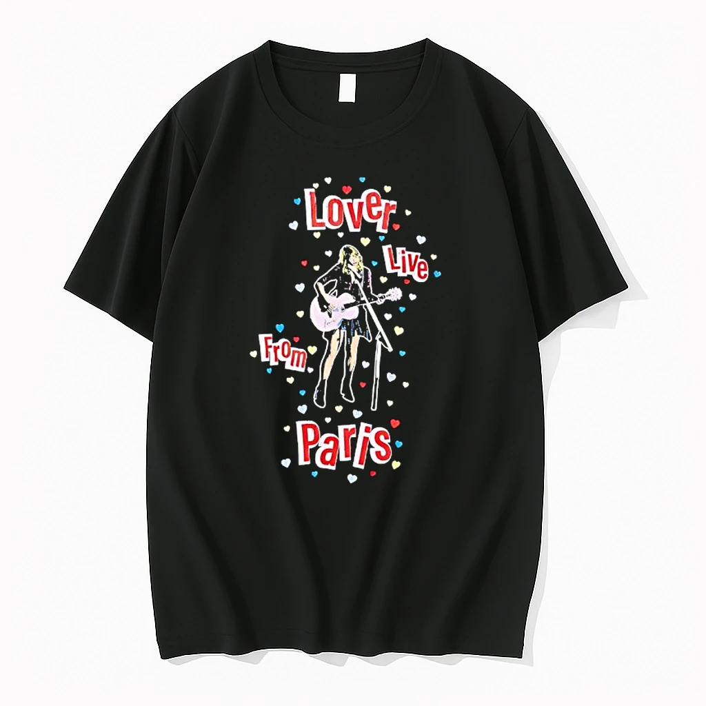 Lover Live From Paris Taylor Graphic Shirts