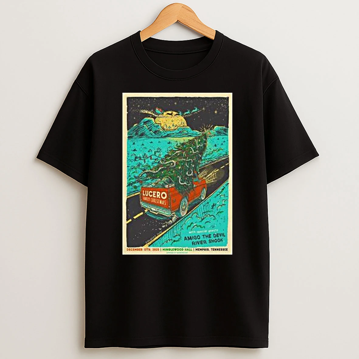 Lucero Decmber 13 2025 Minglewood Hall Show Shirts