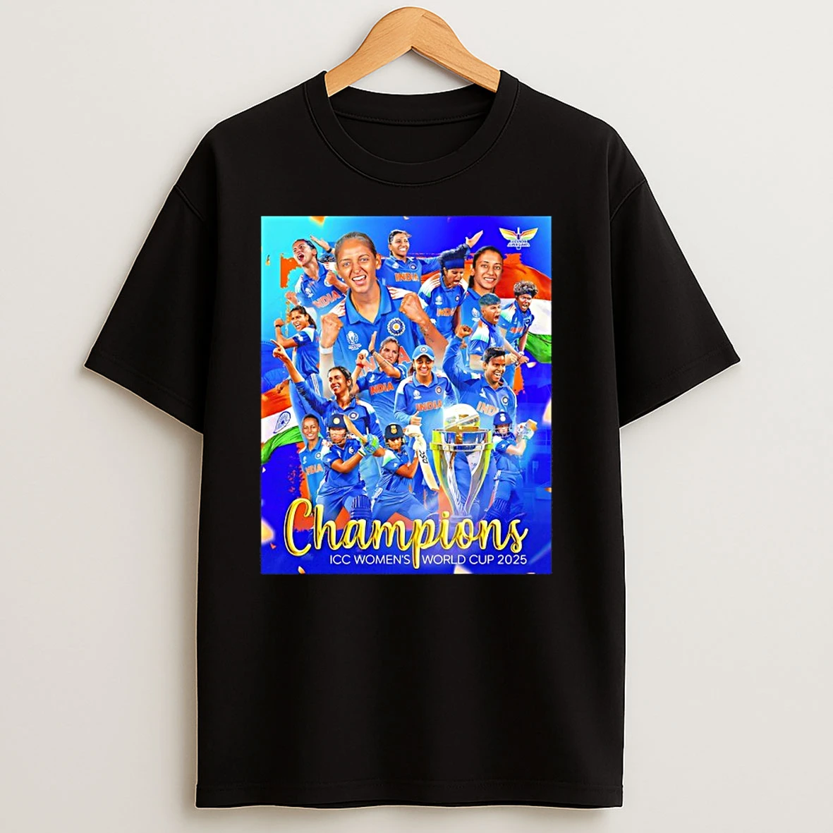 Lucknow Super Giants 2025 Icc Womens World Cup Champions T Shirts