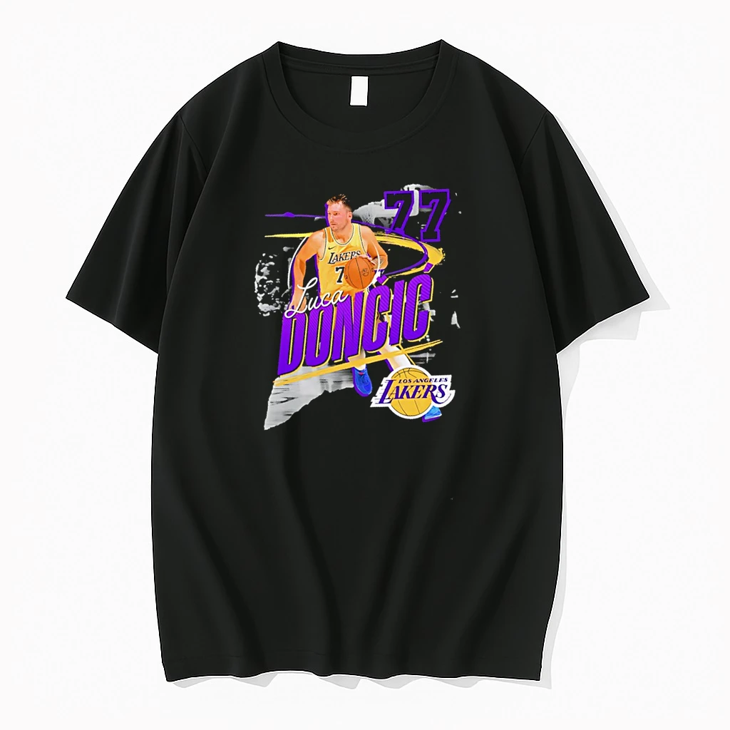 Luka Doncic 77 Los Angeles Lakers Legacy Graphic Shirts