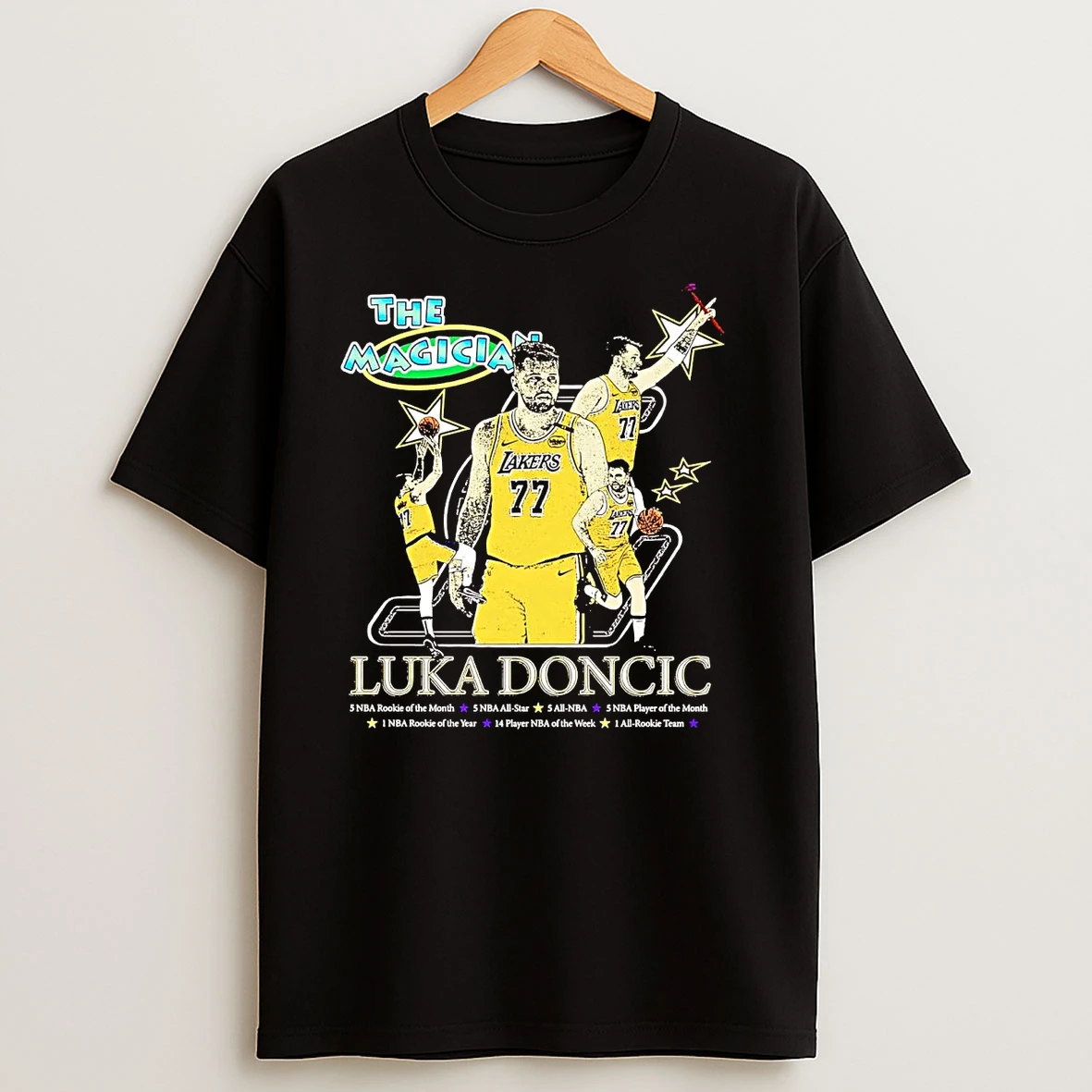 Luka Doncic The Magician Lakers T Shirts