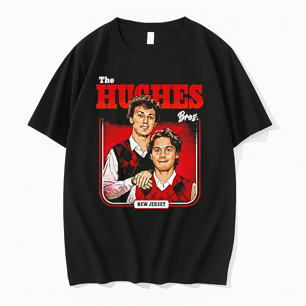Luke Hughes And Jack Hughes New Jersey Devils Step Brothers Shirts