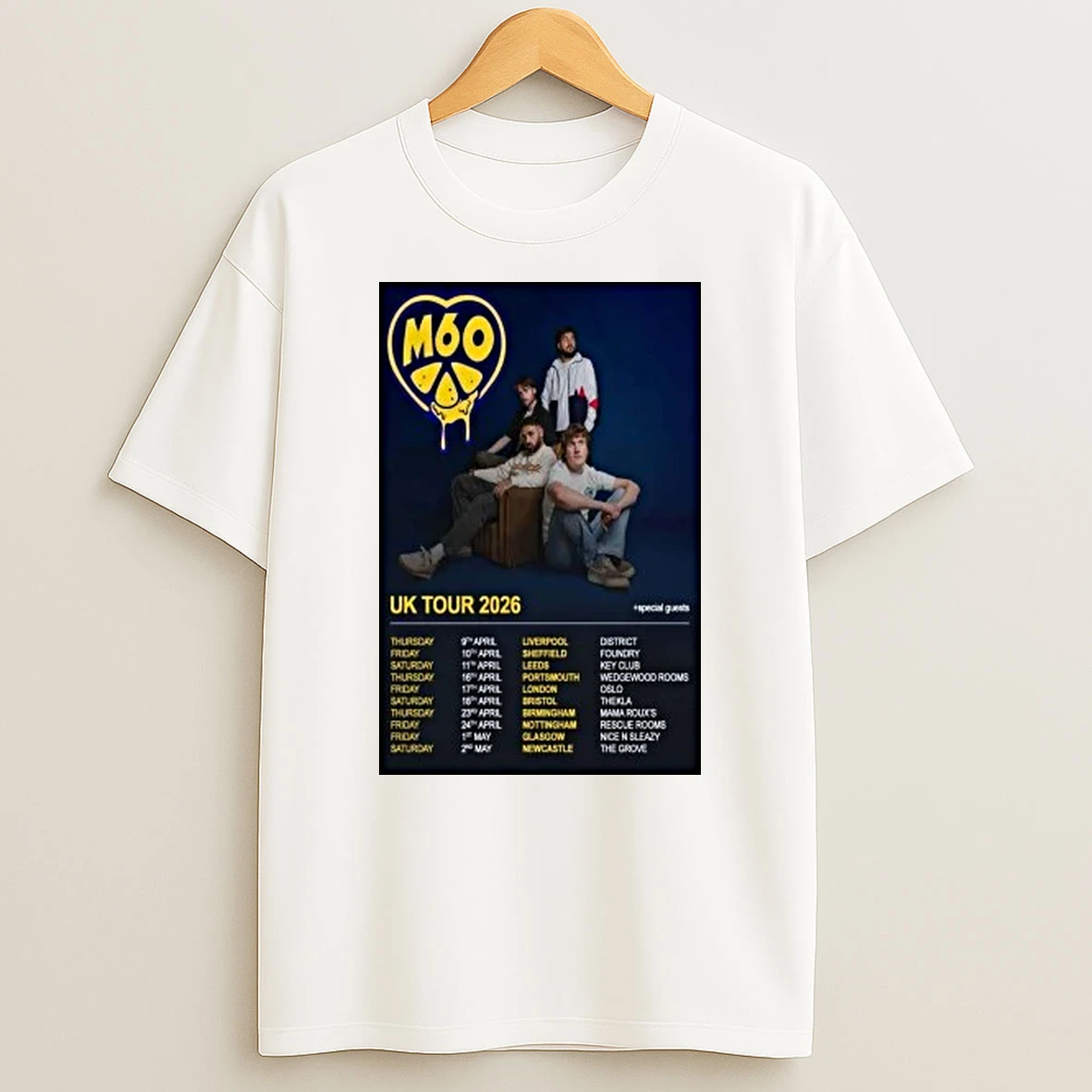 M60 British Tour 2025 Shirts