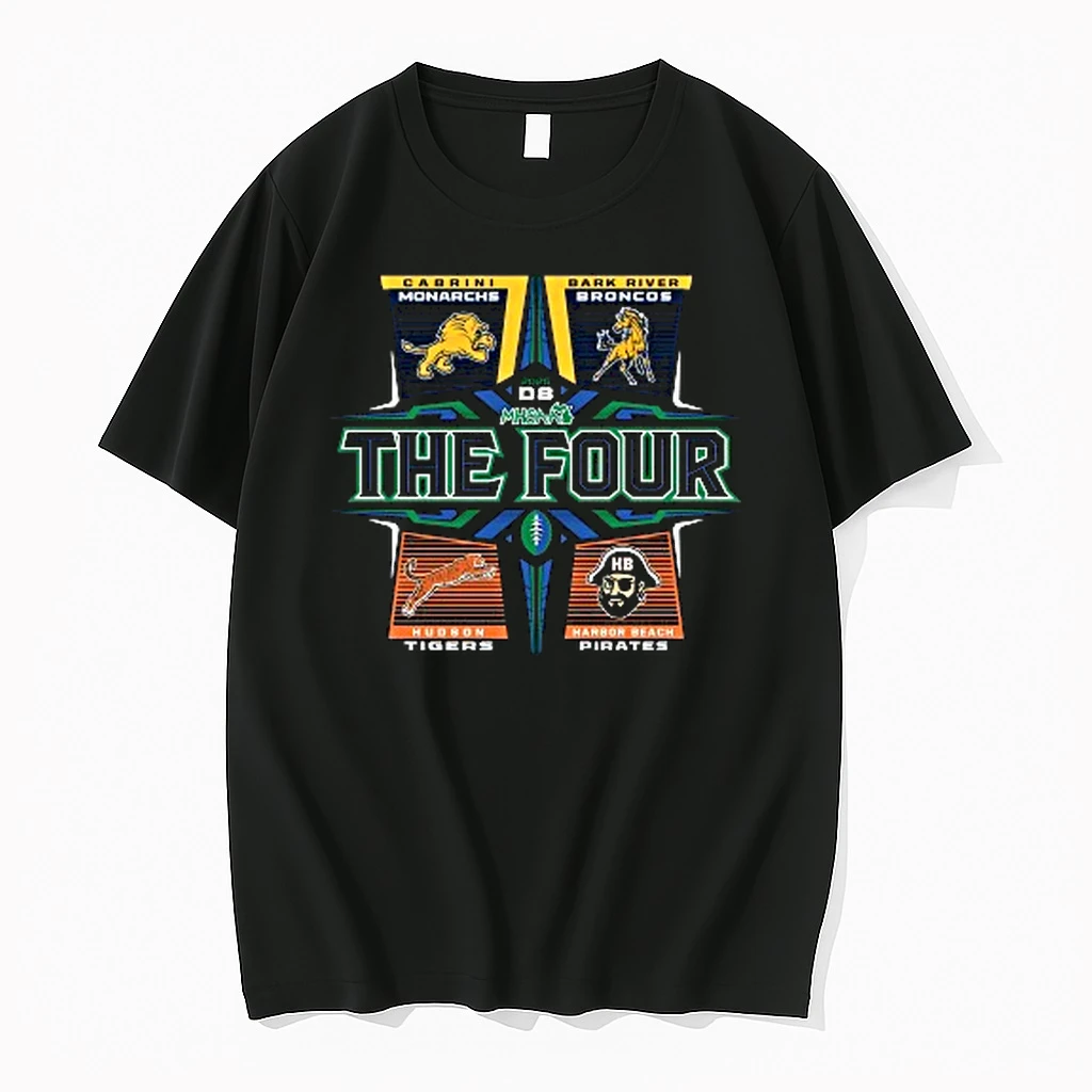 Mhsaa The Four Team D8 2025 Logo Shirts