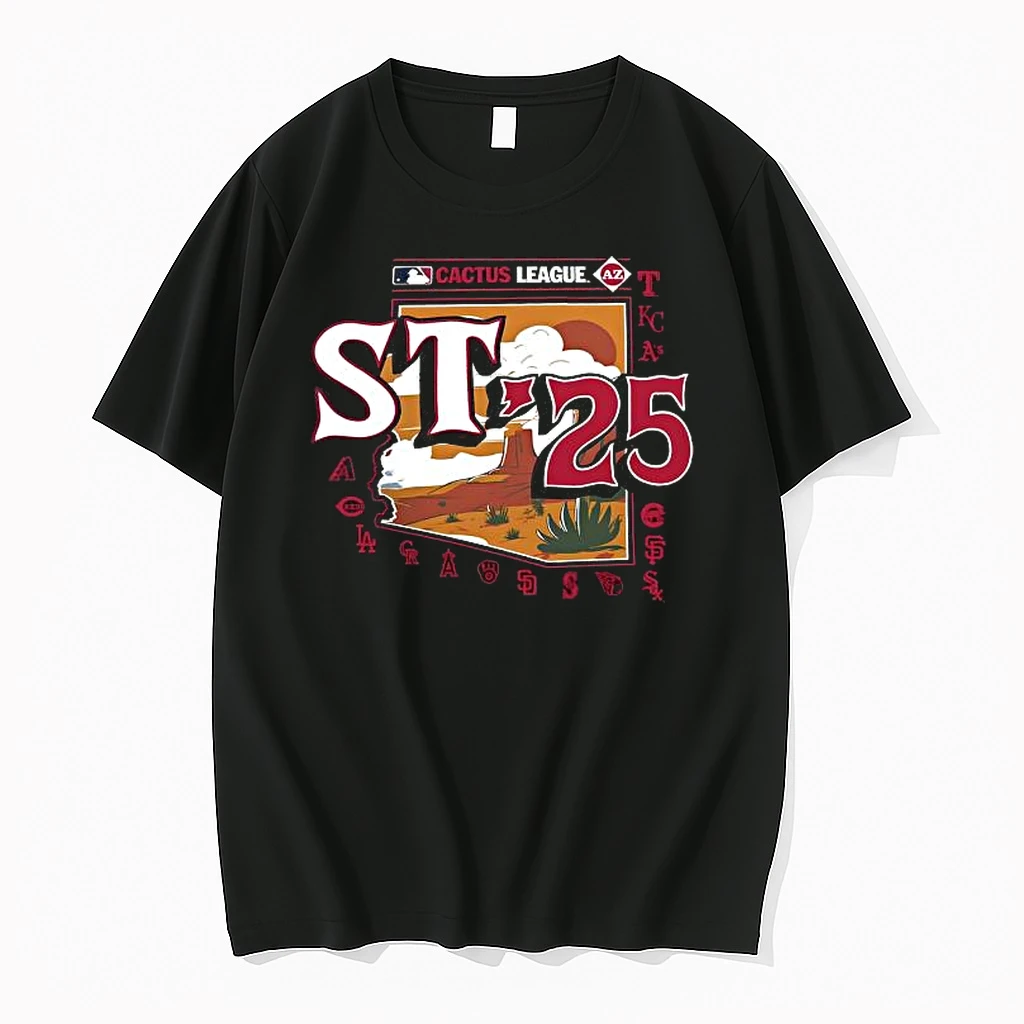 Mlb 2025 Spring Training Cactus League Shirts