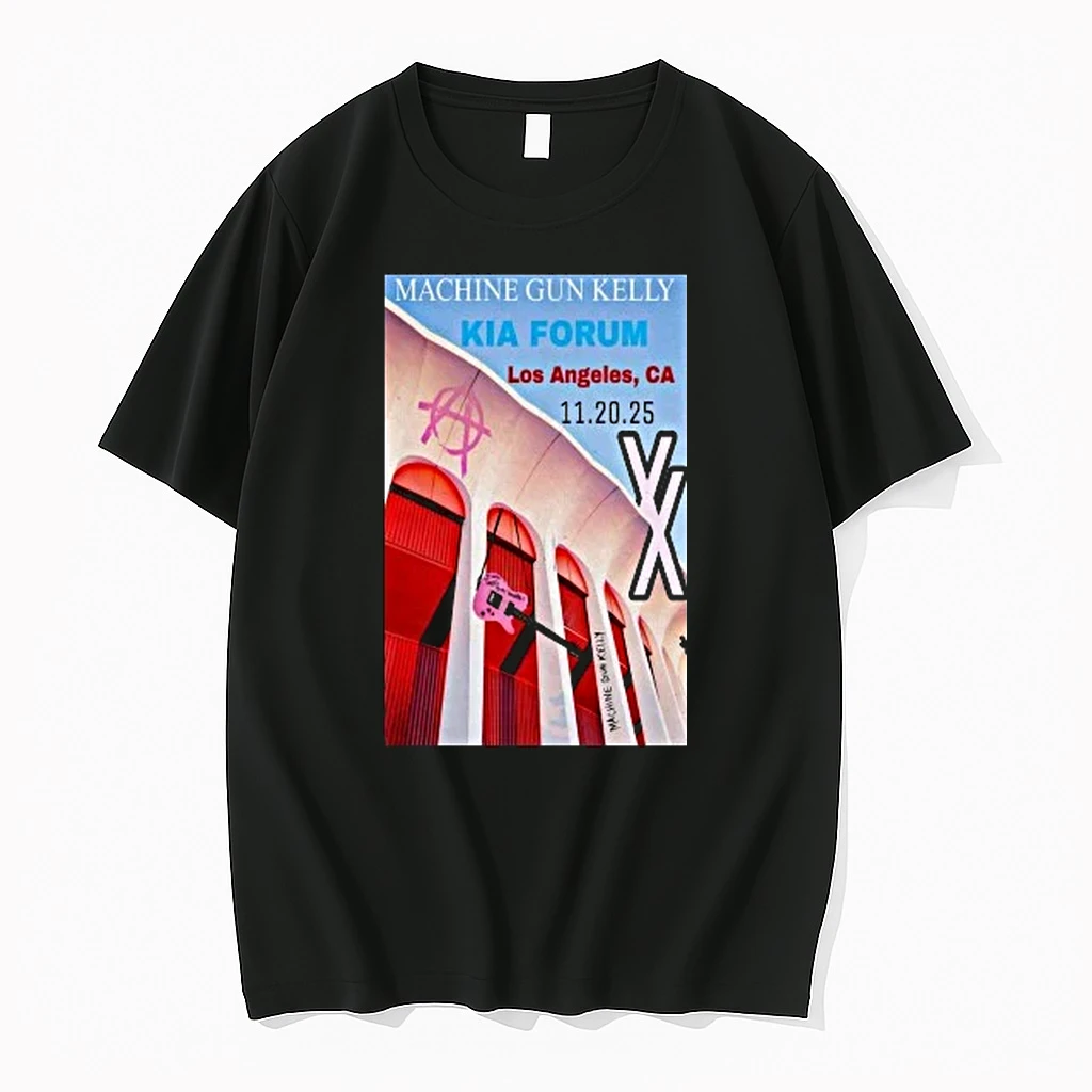 Machine Gun Kelly In Los Angeles Nov 20 2025 Shirts