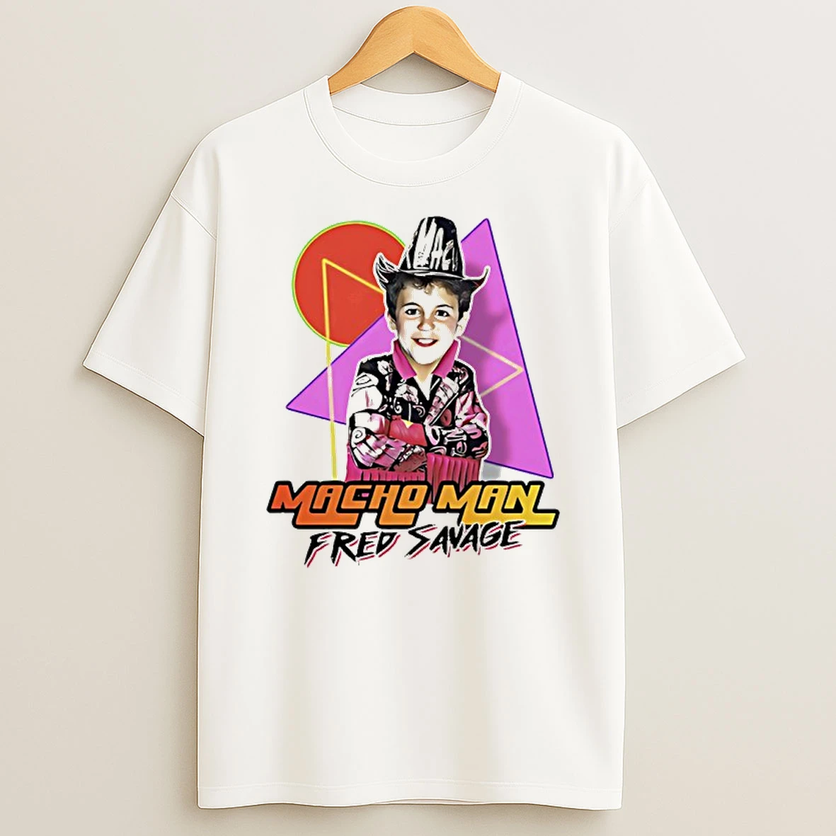 Macho Man Fred Savage Vintage Shirts