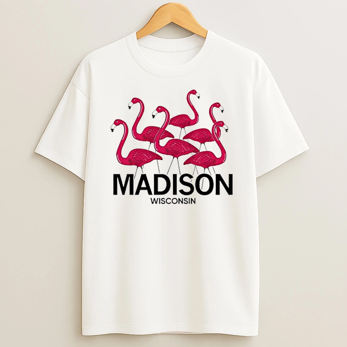 Madison Flamingos Pink Shirts