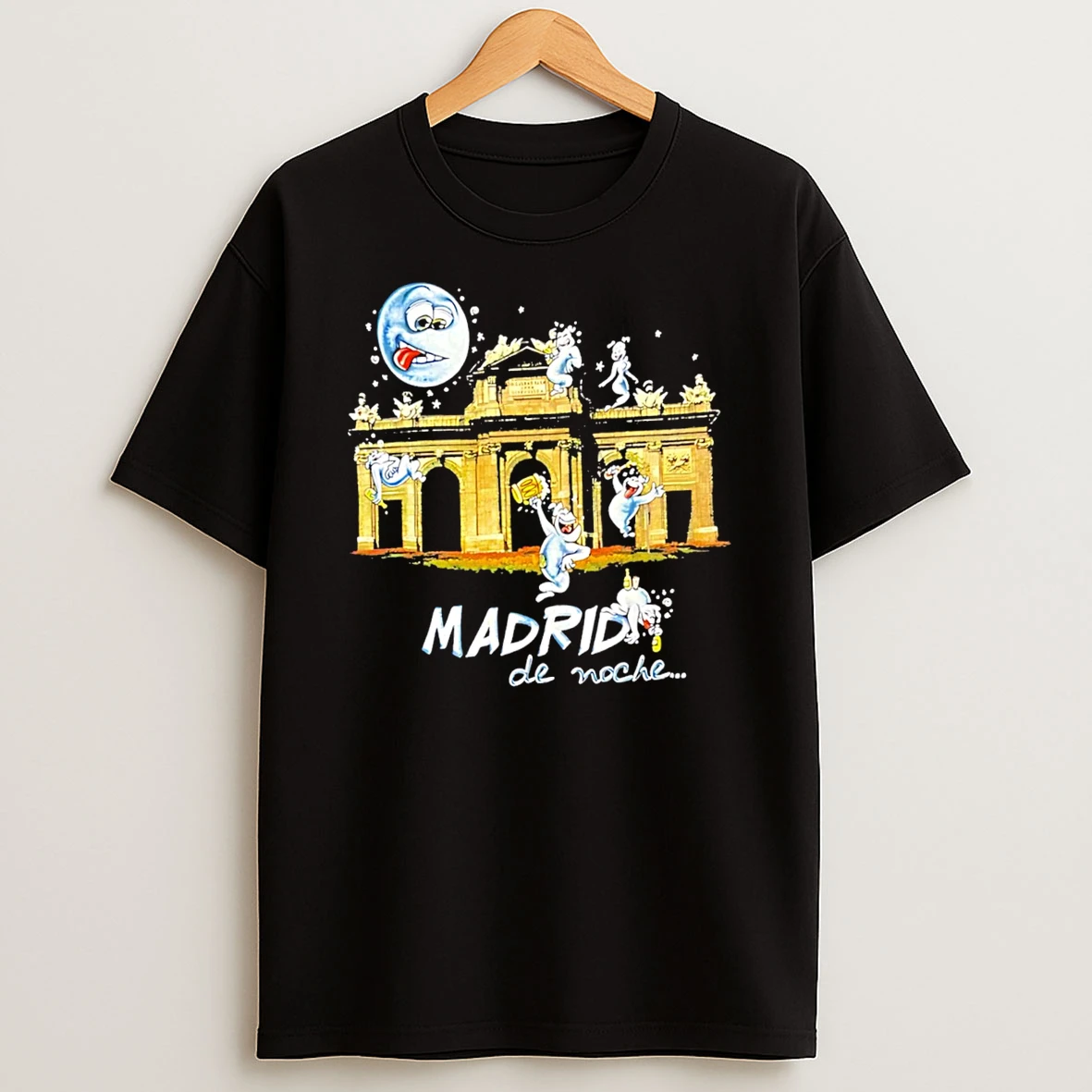 Madrid De Noche Beer Shirts