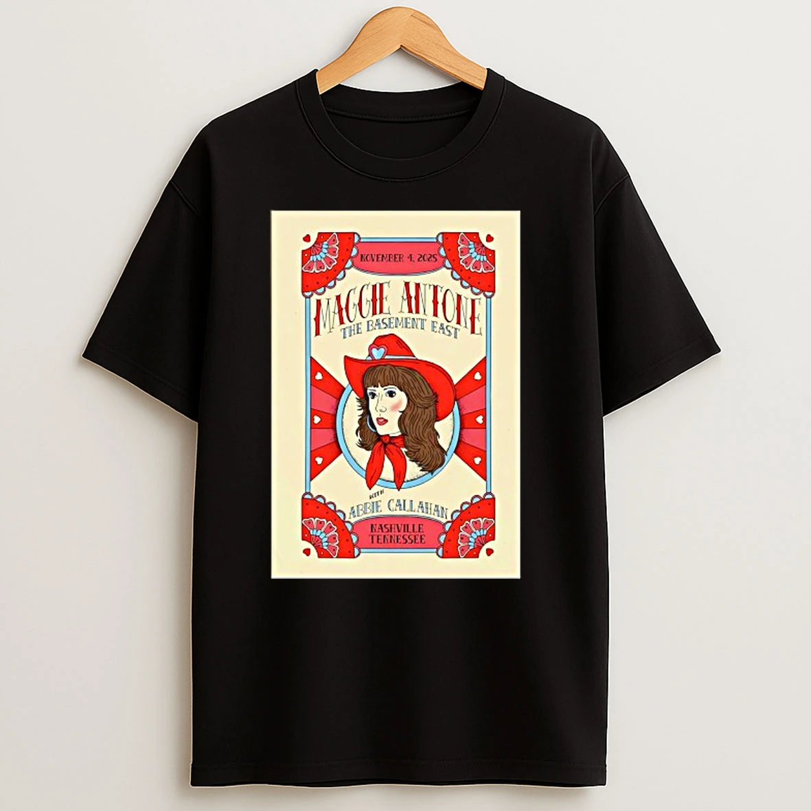 Maggie Antone The Basement East Abbie Callahan Nashville Tn 2025 T Shirts