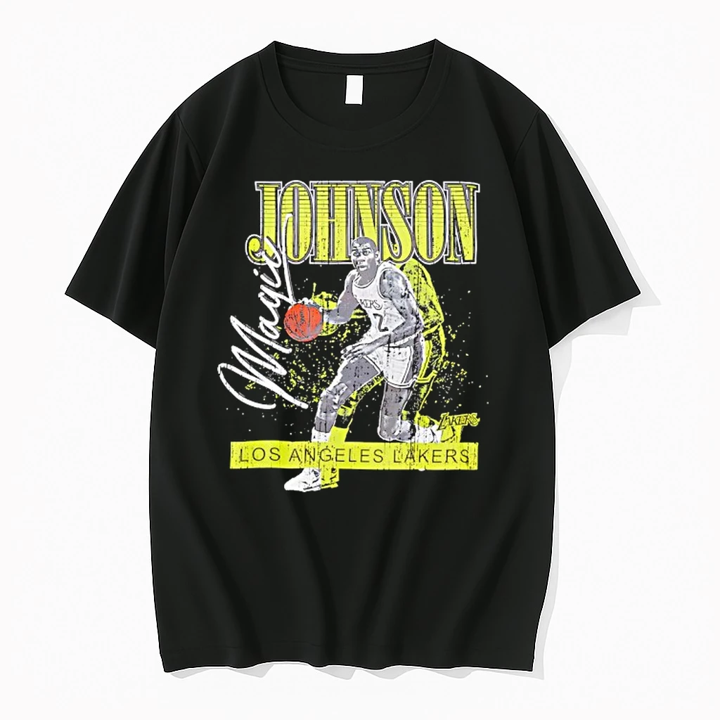 Magic Johnson Los Angeles Lakers Neon Pop Shirts