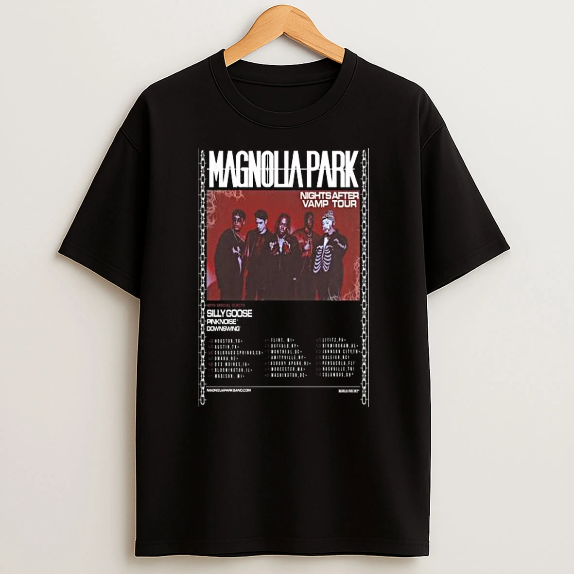 Magnolia Park Nights After Vamp North America Tour 2026 Shirts