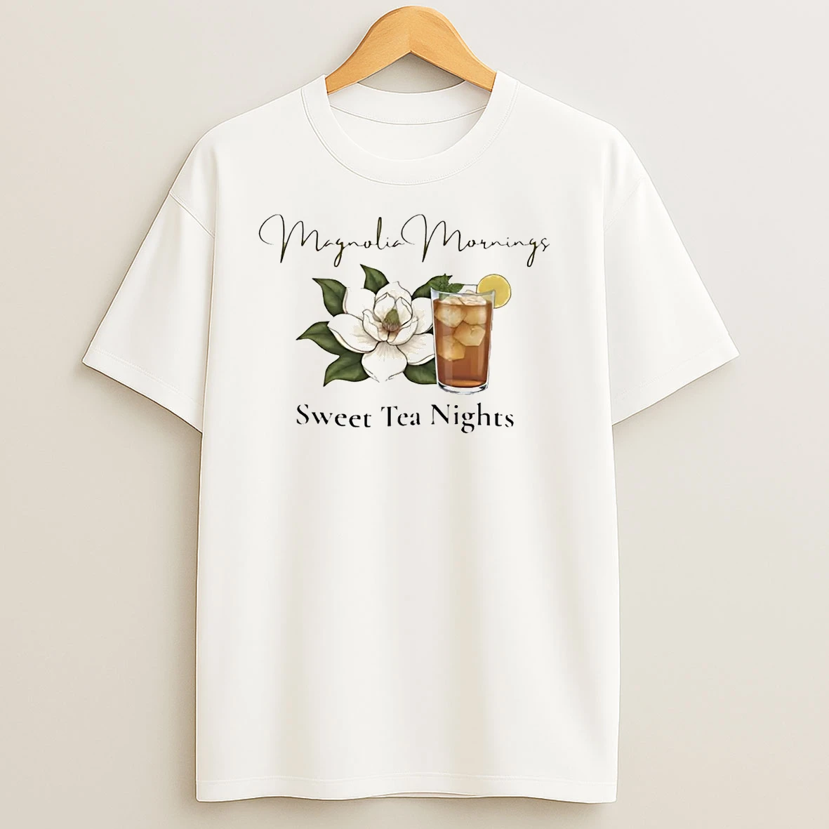 Magnolia Mornings Sweat Tea Nights T Shirts