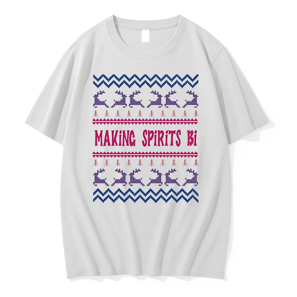 Making Spirits Bi Christmas Shirts