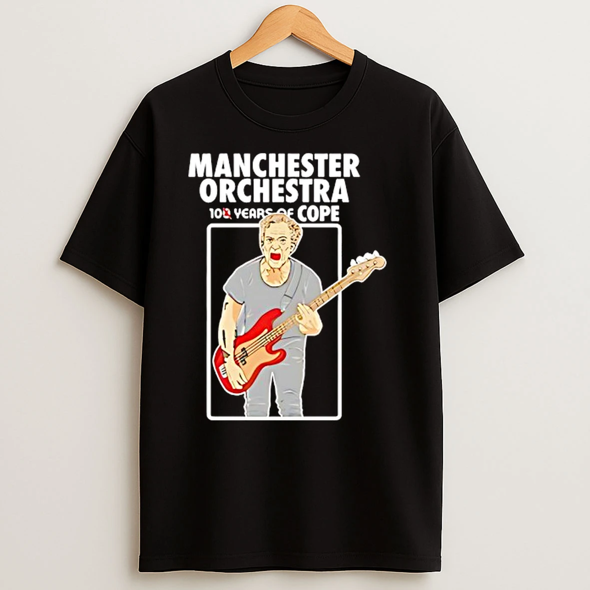 Manchester Orchestra 100 Years Of Cope Tour T Shirts
