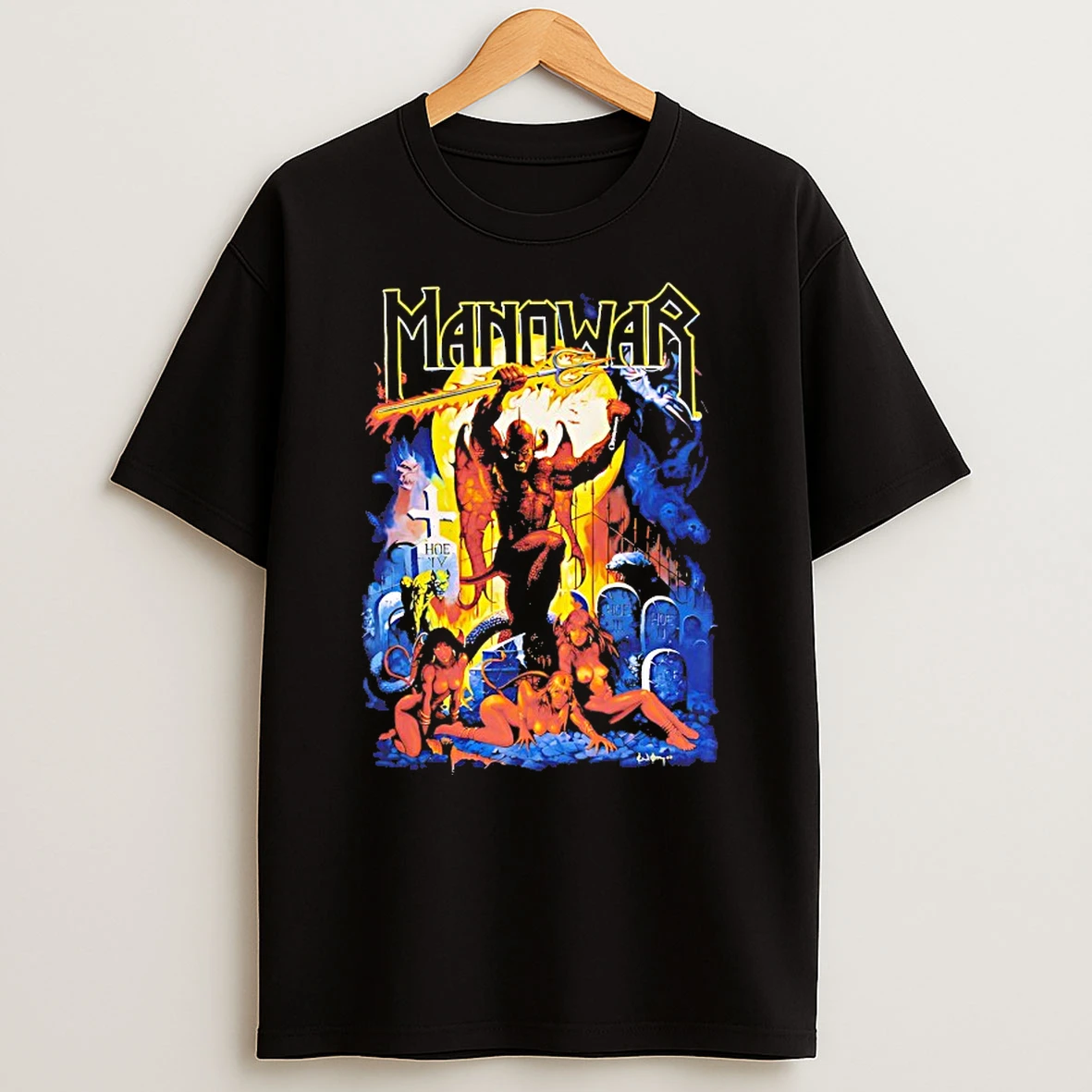 Manowar Hell On Earth Shirts