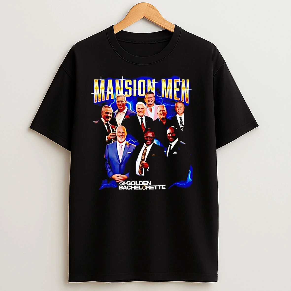 Mansion Men The Golden Bachelorette T Shirts
