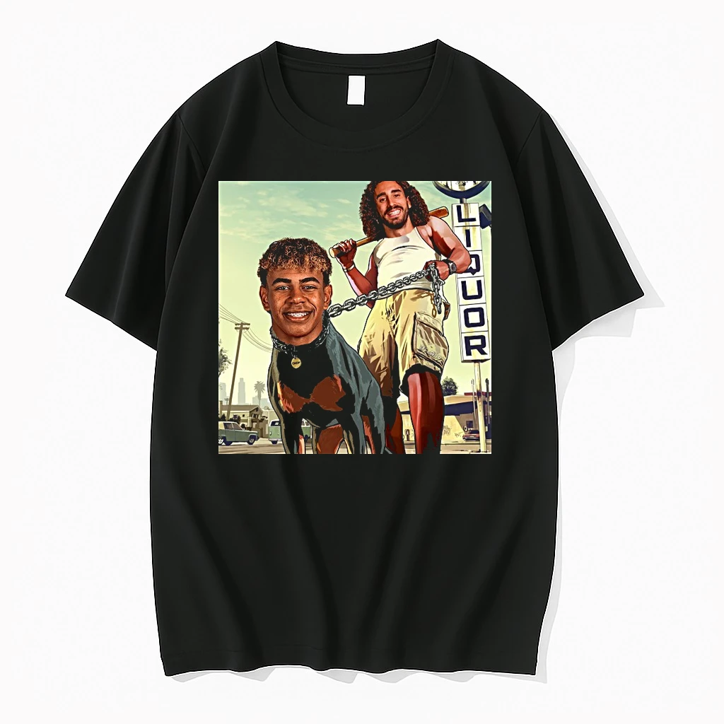 Marc Cucurella And Lamine Yamal Franklin And Chop Meme Shirts