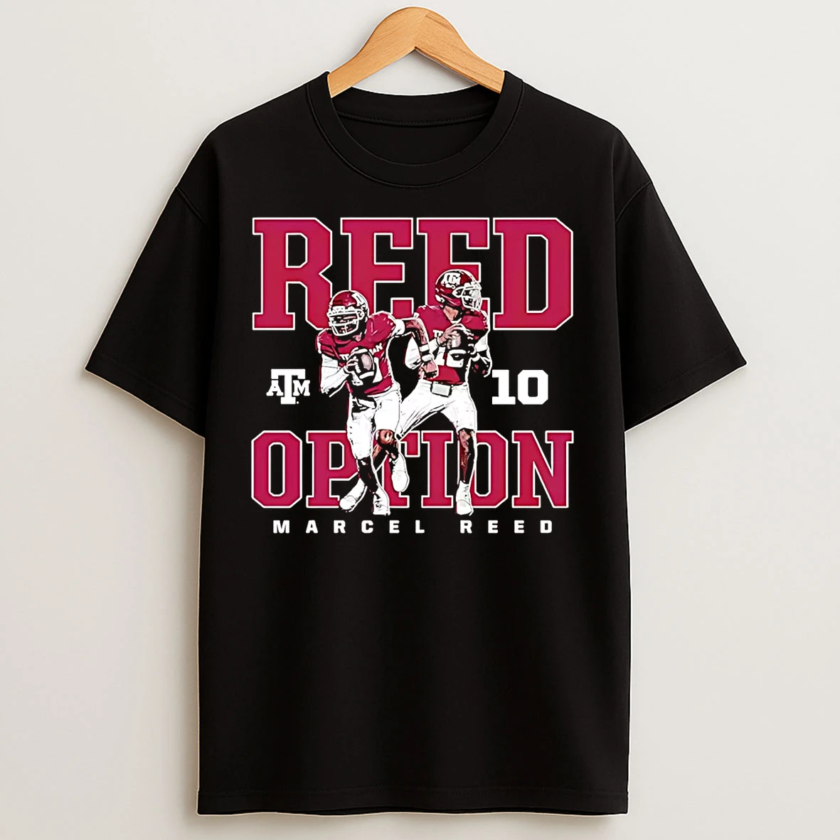 Marcel Reed Option Texas Am Aggies T Shirts