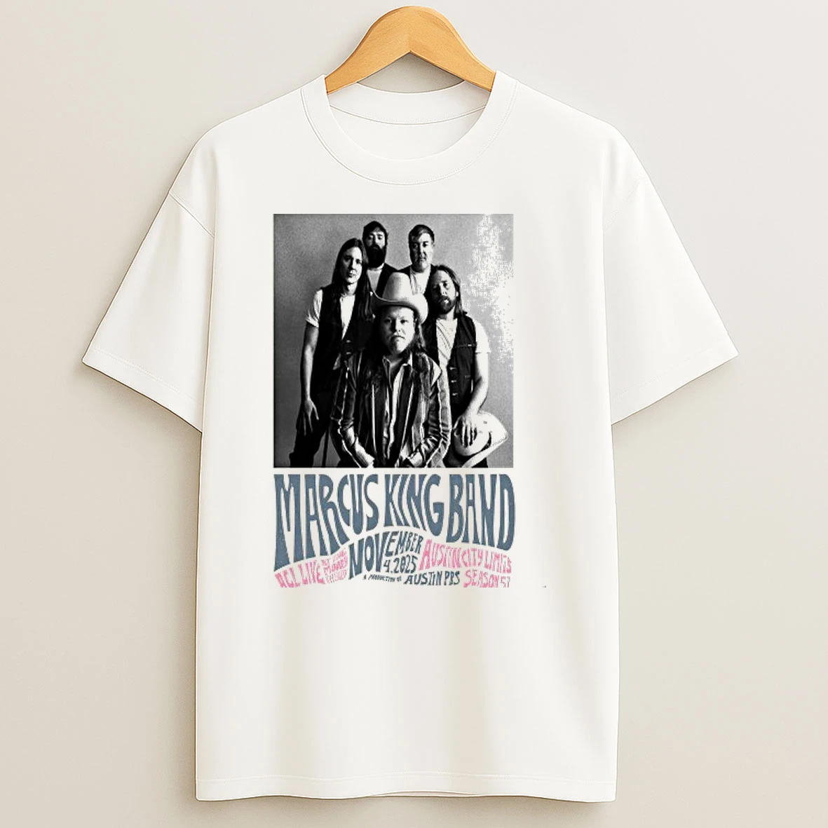 Marcus King Band In Austin Tx November 4 2025 Shirts