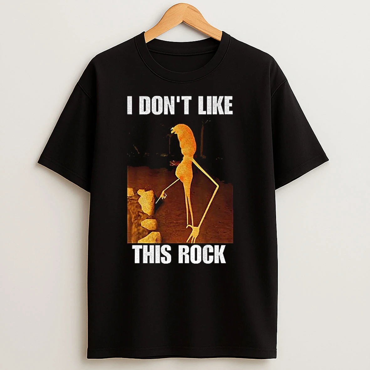 Marcus The Worm I Dont Like This Rock Meme Funny T Shirts