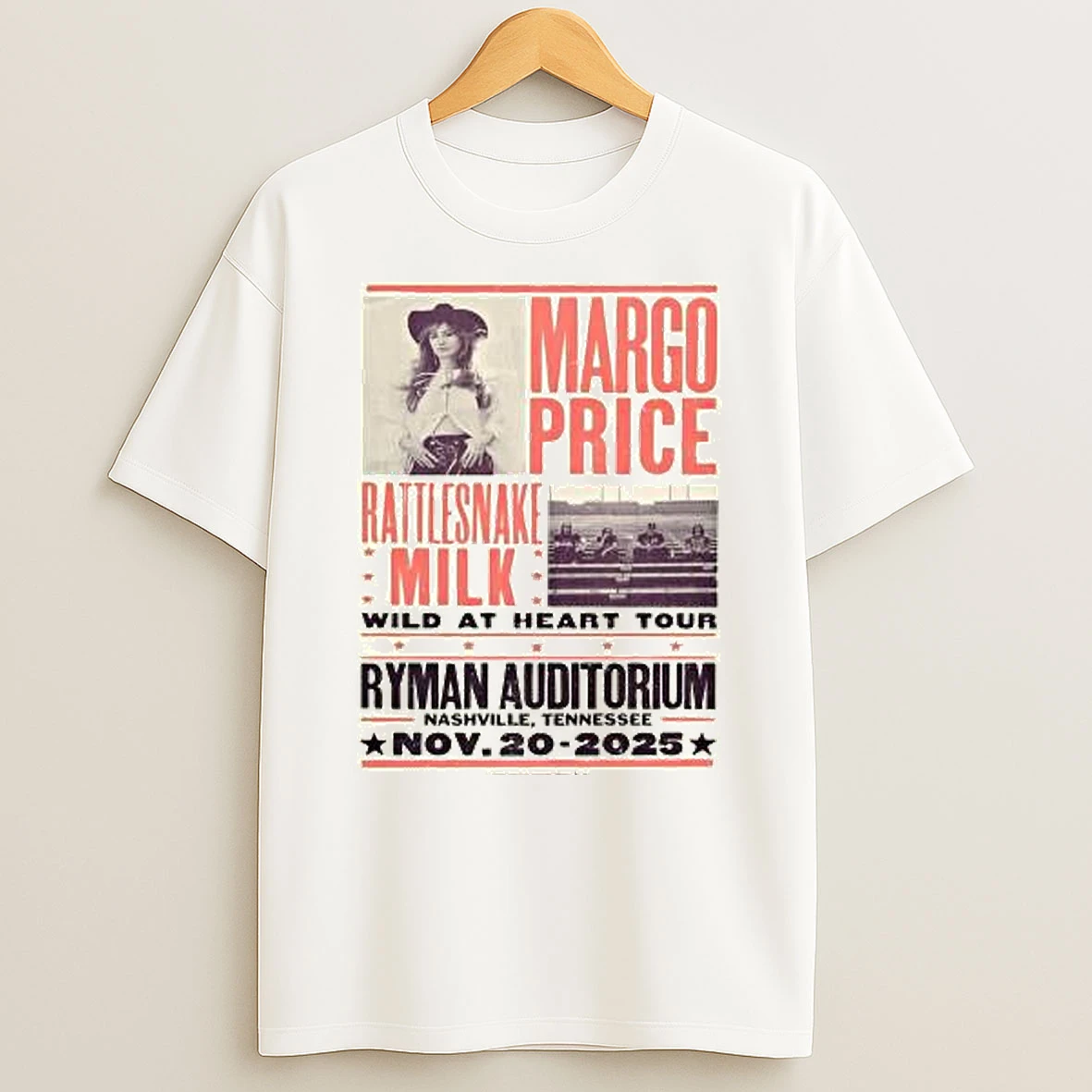 Margo Price Nashville Tn November 20 2025 Concert Shirts