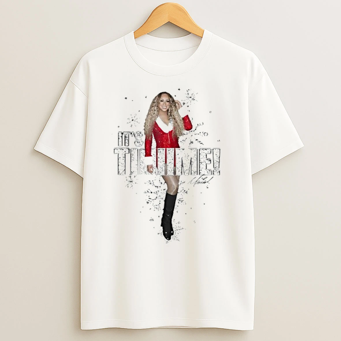 Mariah Carey Christmas Its Time 2025 T Shirts