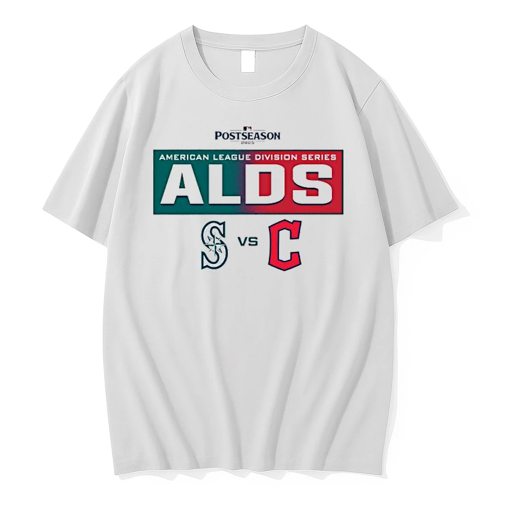 Mariners Vs Guardians 2025 Alds Matchup Shirts