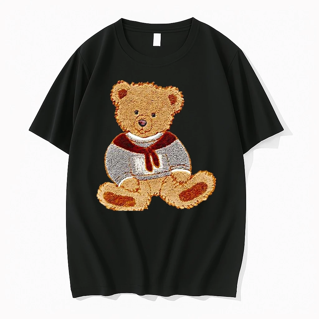 Marithe Boucle Doodle Bear Shirts