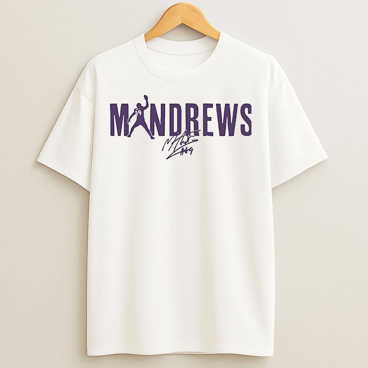 Mark Andrews Mandrews Spike Baltimore Ravens T Shirts