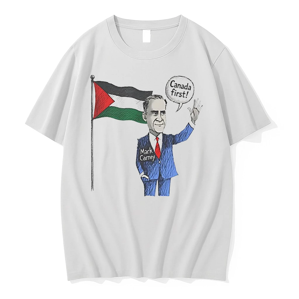 Mark Carney Canada First Palestine Shirts