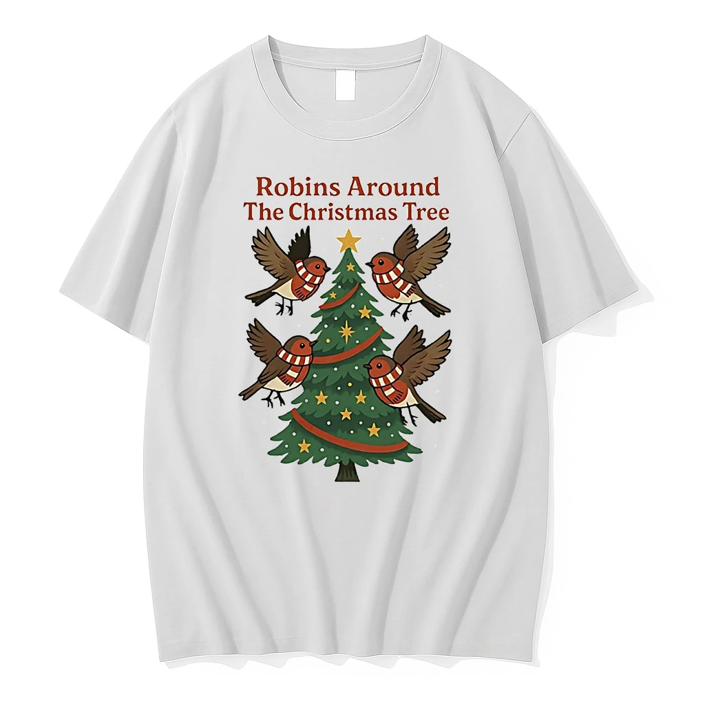 Mark Robins Around The Christmas Tree Shirts