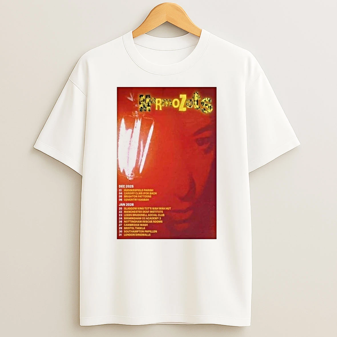 Marmozets December 2025 And January 2026 Shirts