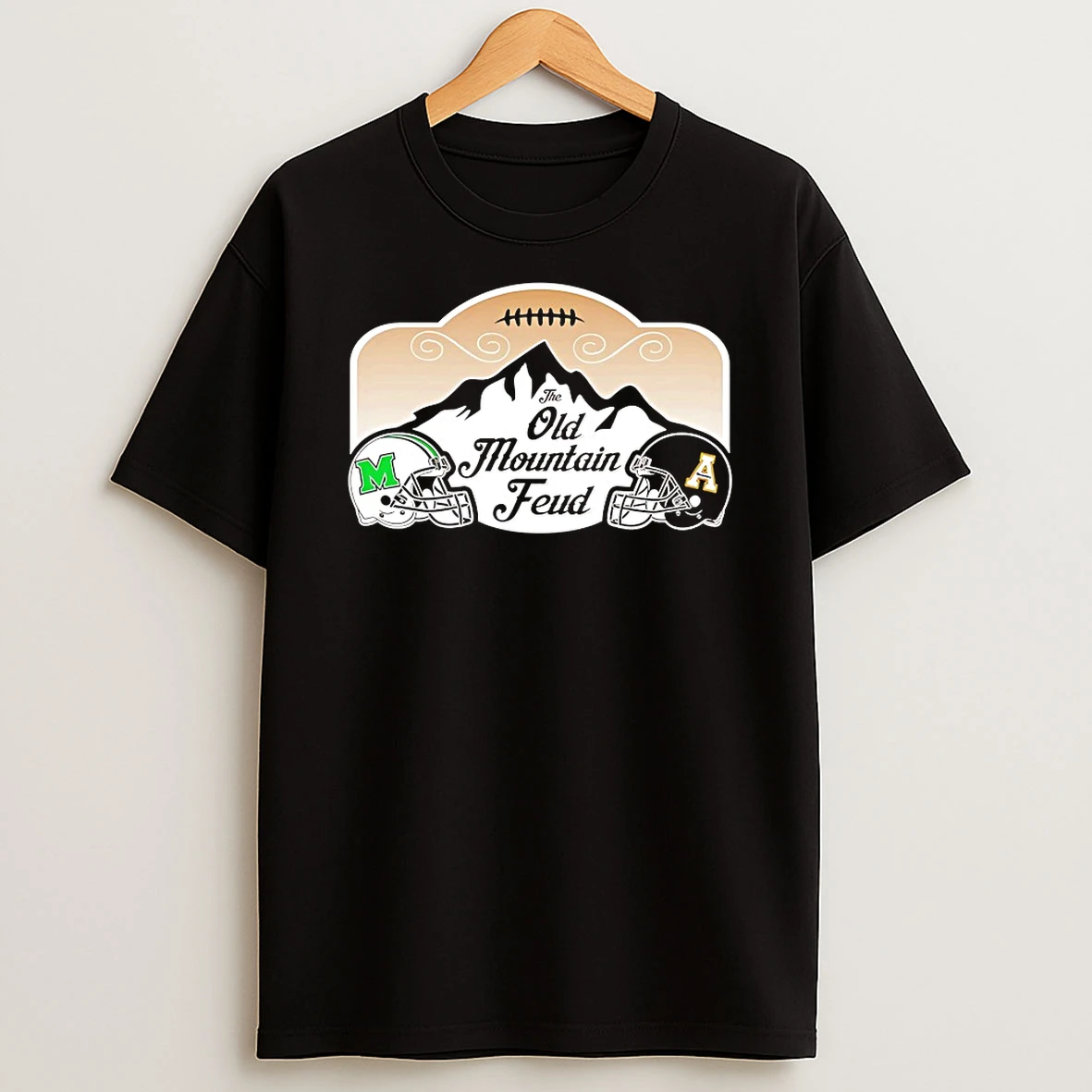 Marshall Thundering Herd Vs Appalachian State The Old Mountain Feud Shirts