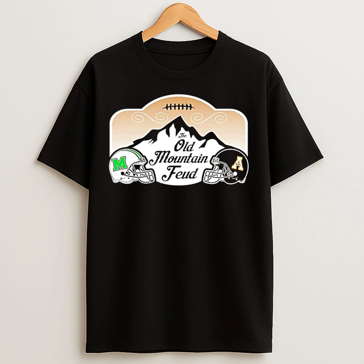 Marshall Thundering Herd Vs Appalachian State The Old Mountain Feud T Shirts