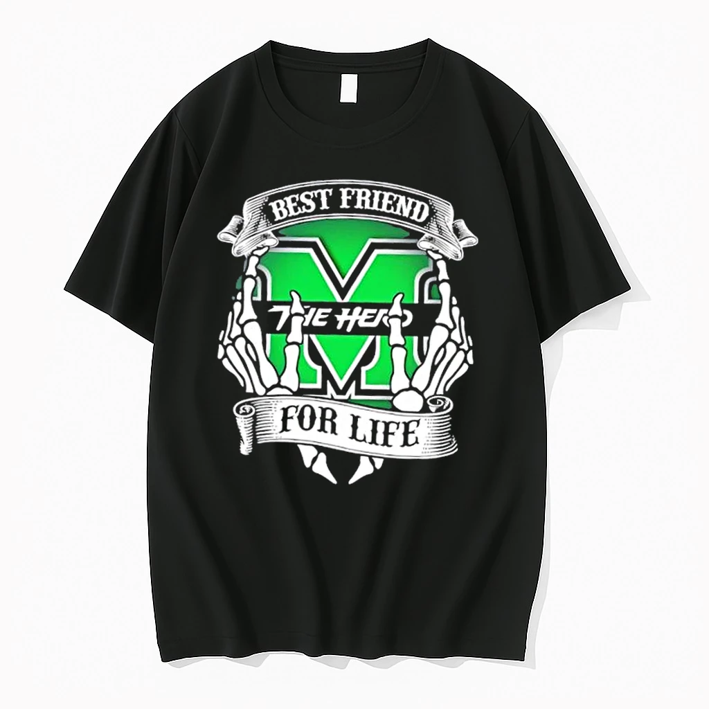 Marshall Thundering Herd Best Friend For Life Hands Bones Shirts