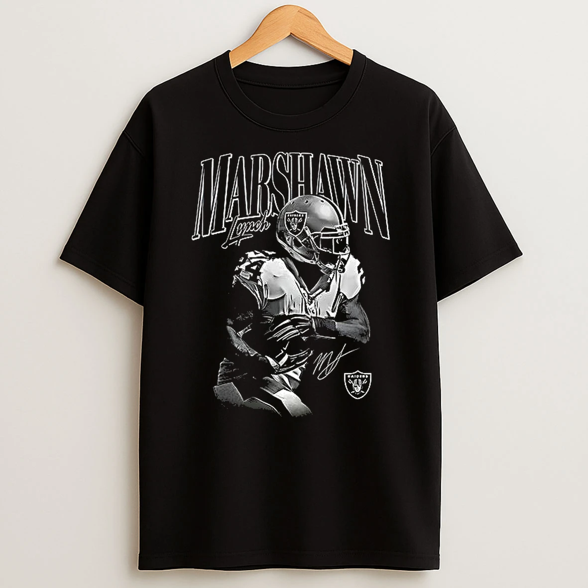 Marshawn Lynch Las Vegas Raiders Nfl Player Signature Shirts