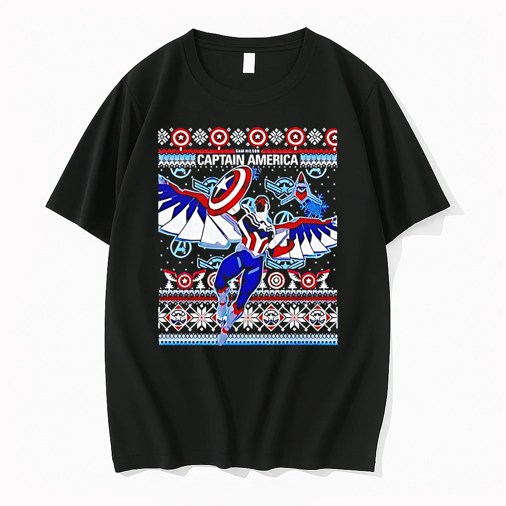 Marvel Captain America Sam Wilson Christmas Shirts