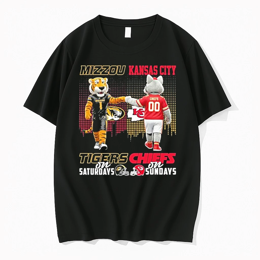 Mascots Mizzou On Saturday And Chiefs On Sundays Shirts
