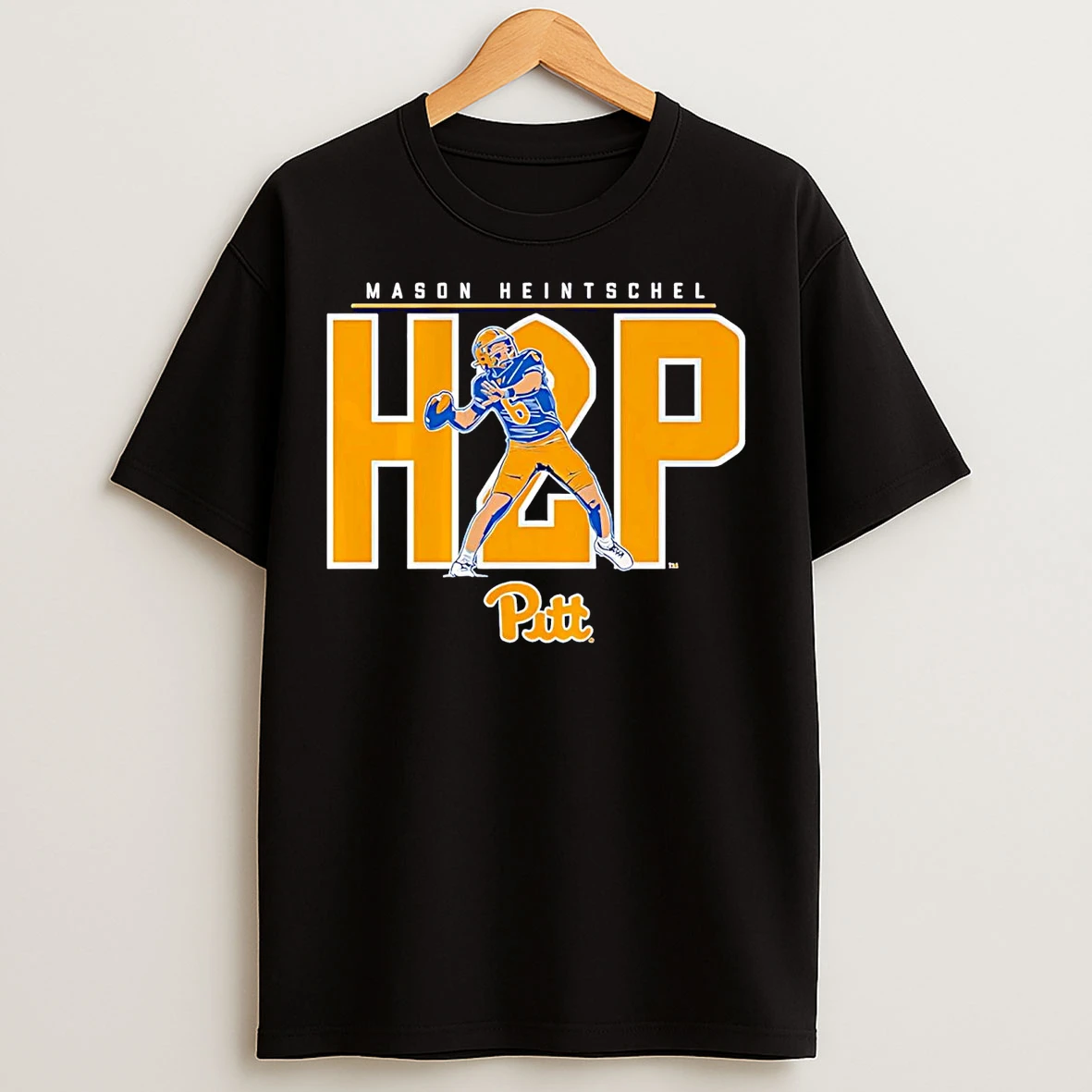 Mason Heintschel H2p Dribbling Pittsburgh Panthers T Shirts
