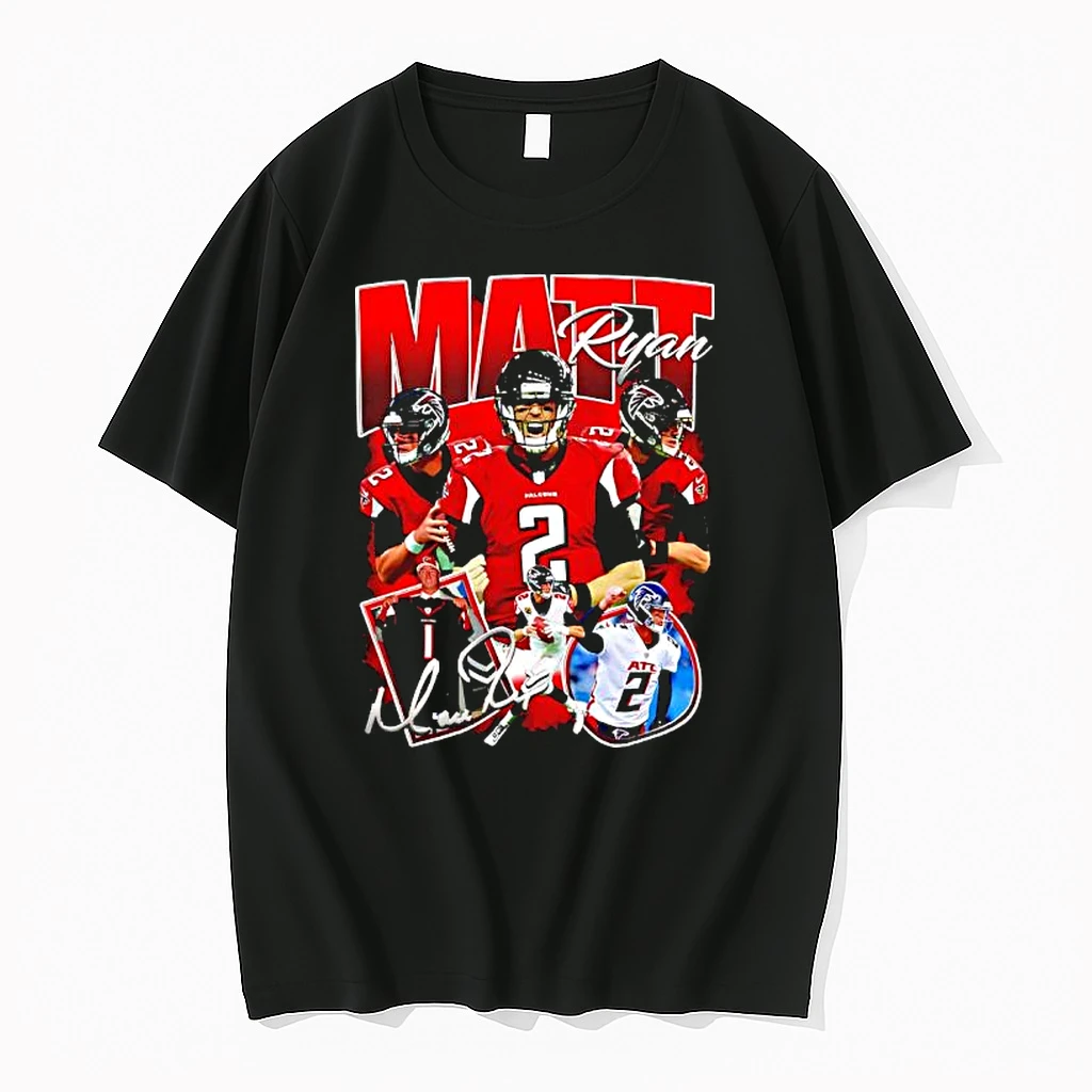 Matt Ryan V1 Atlanta Deion Atlanta Falcons Quarterback Signature Shirts