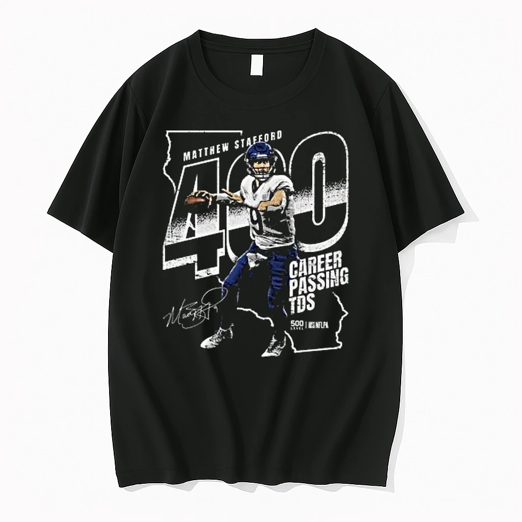 Matthew Stafford Los Angeles R 400 Club Signature Shirts