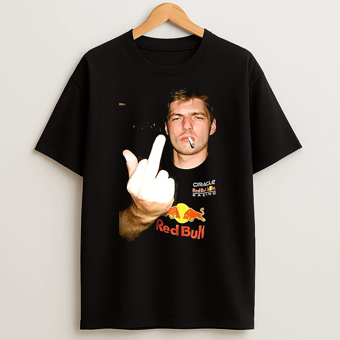 Max Red Bull Racing F1 Middle Finger Meme Shirts