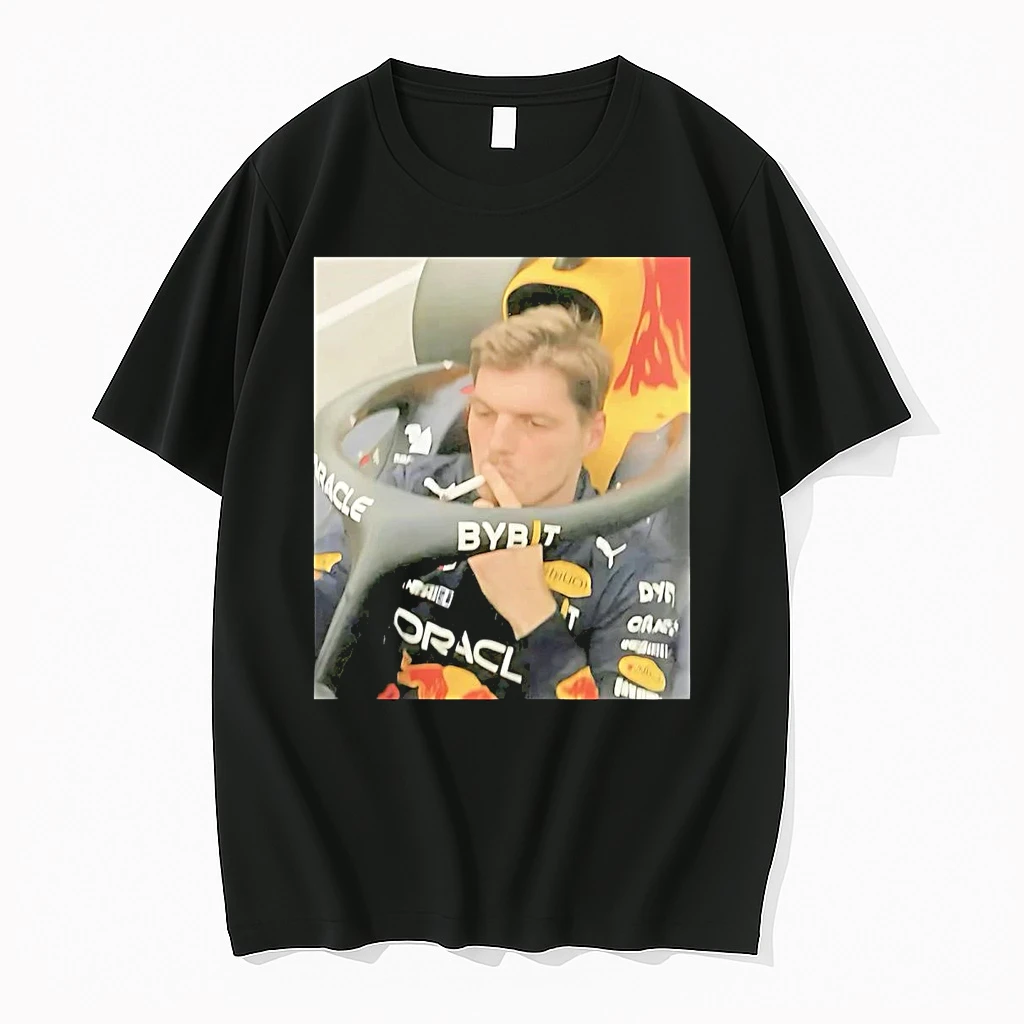 Max Verstappen Smoking Driving Shirts