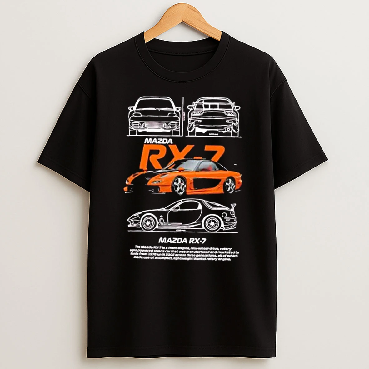 Mazda Rx 7 Jdm Rotary Engine Legend Shirts