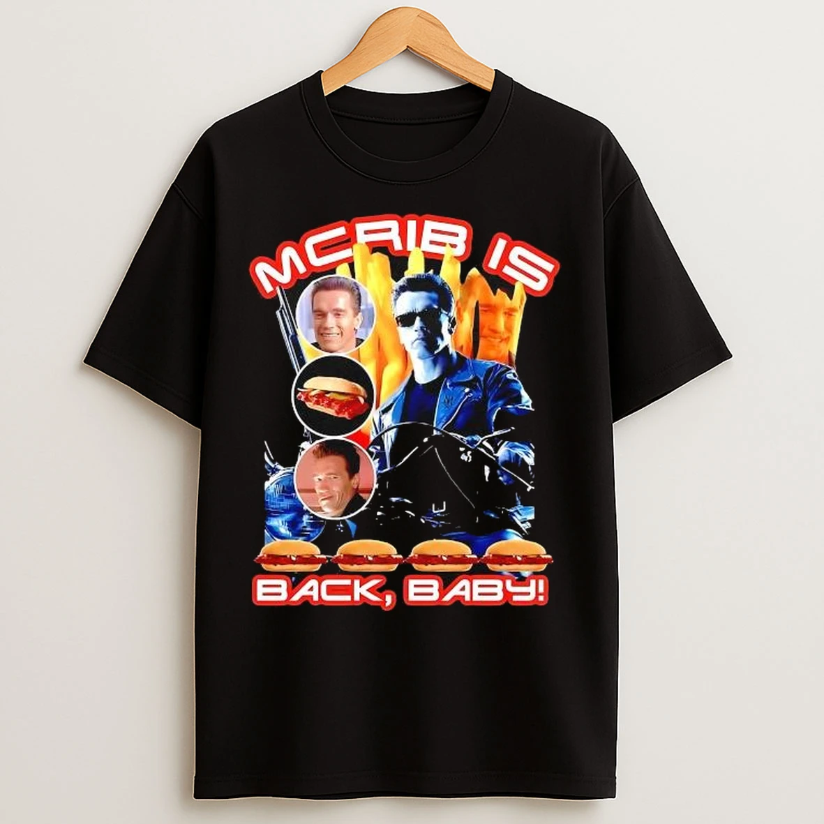 Mc Rib Is Back Baby Mcdonalds Popular T Shirts