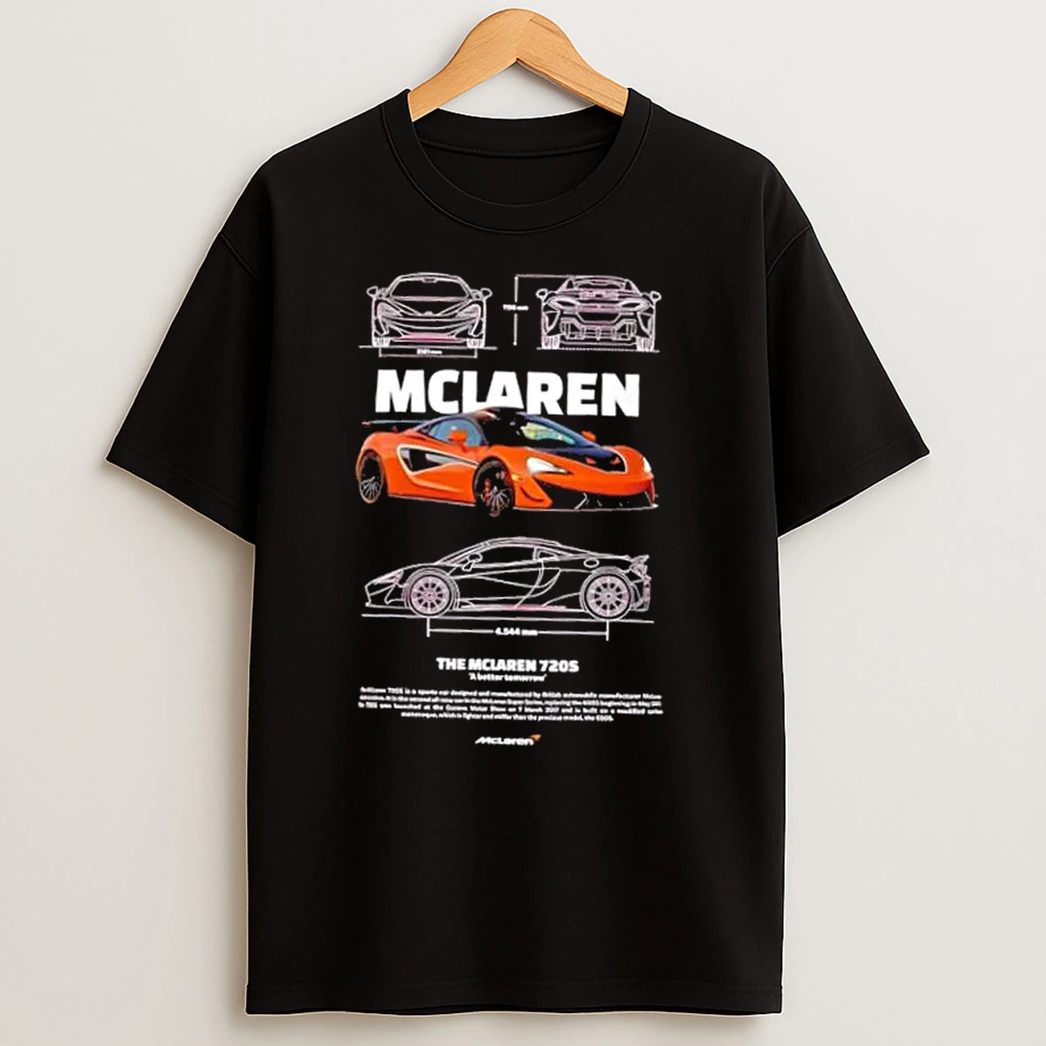 Mclaren 720s British Supercar Enthusiast T Shirts
