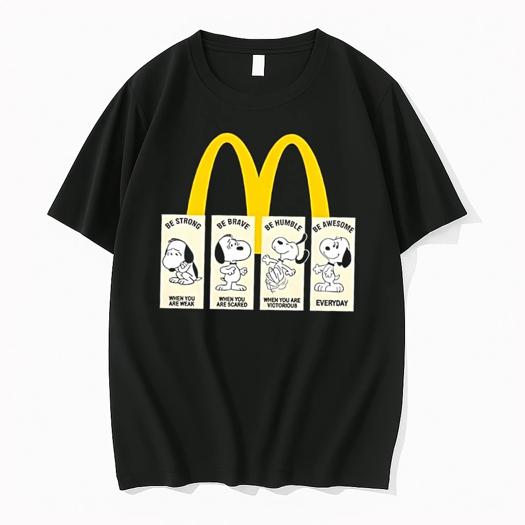 Mcdonalds X Snoopys Emotional States Shirts