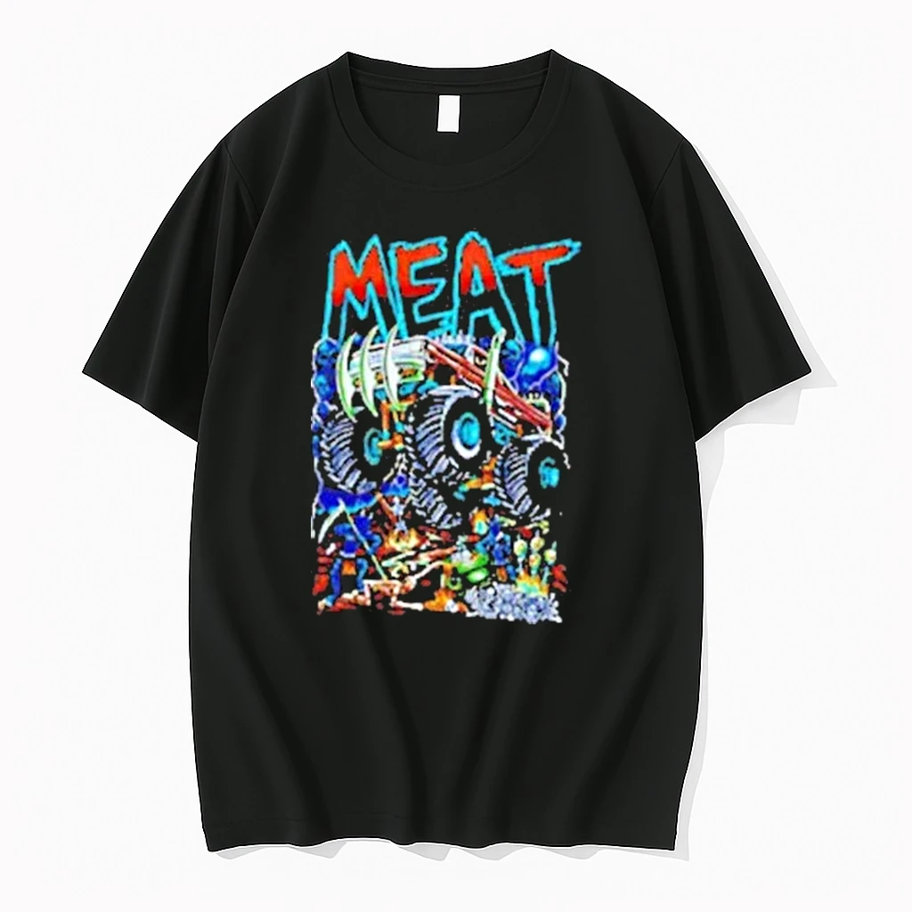 Meatcanyon Monster Truck Skeleton Devil Horror Shirts