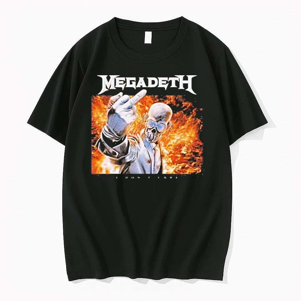 Megadeth I Dont Care Lyrics Shirts